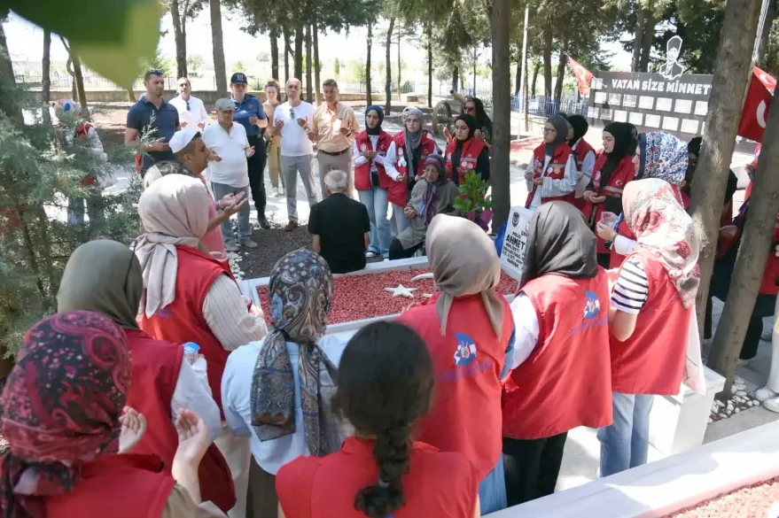 Sehit Ahmet Can Anma 2 - Şehit Özel Harekat Polisi Ahmet Can, şehadetinin 10. yılında anıldı
