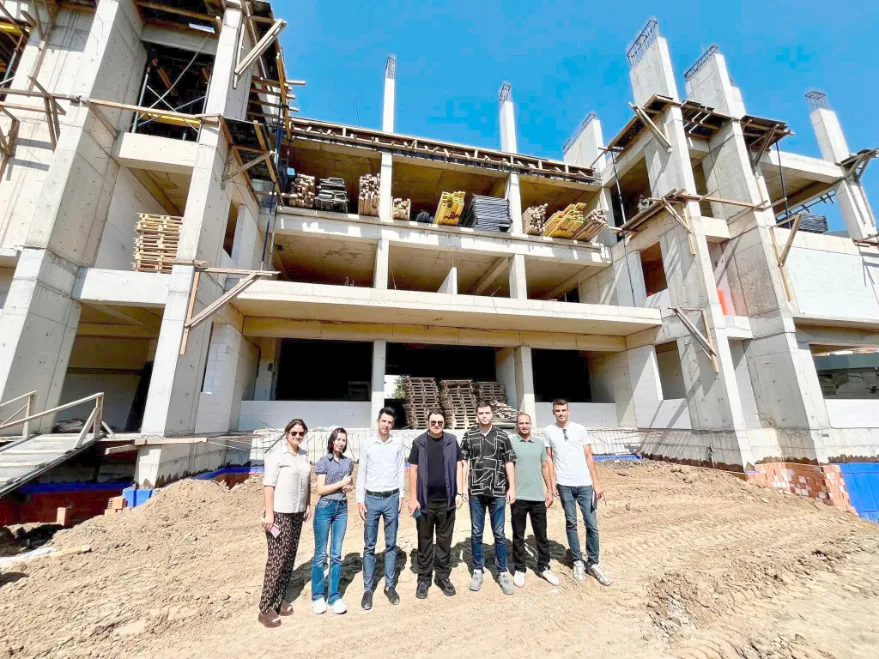 Yıkılan Trakya Birlik İlkokulu yeniden yükseliyor