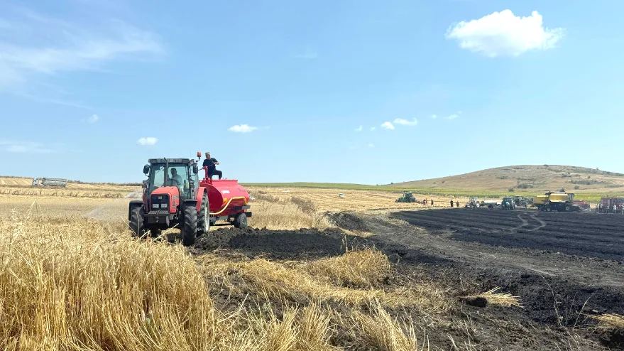 Edirne’de yangın riskine karşı balya bağlamaya kısıtlama