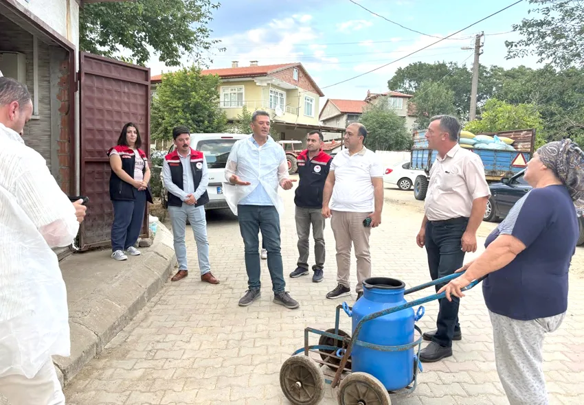 Hayrabolu Süt Üreticileri Birliğinde dijital süt analizi incelemesi
