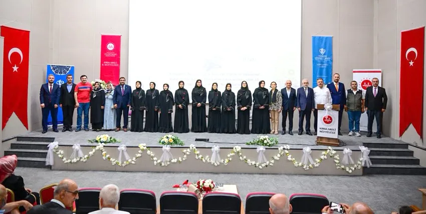 Kırklareli’nde hafızlık icazet töreni yapıldı