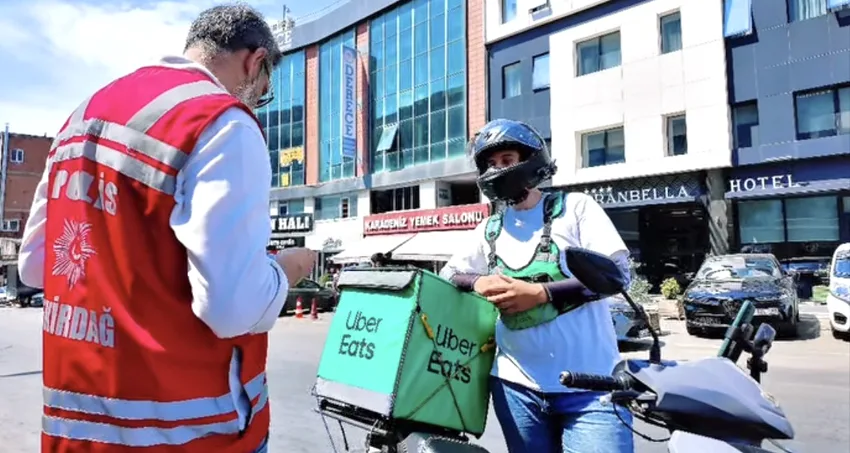 Tekirdağ’da emniyetten huzur ve güven uygulaması