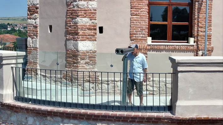 Makedon kulesi 4 - Restorasyonu tamamlanan Edirne’deki Makedon Kulesi ziyaretçilerini ağırlıyor