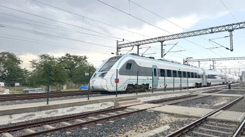 Milli Elektrikli Tren, Trakya’da ilk seferini yaptı