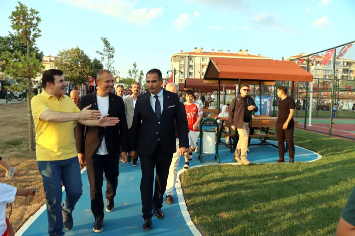 Spor ve yasam parki acilisi 2 - Kırklareli’nde Spor ve Yaşam Parkı törenle açıldı