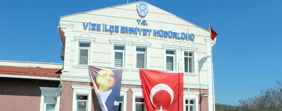 Vize emniyet mudurlugu - Kınık, Kızılay yöneticileriyle toplantı yaptı