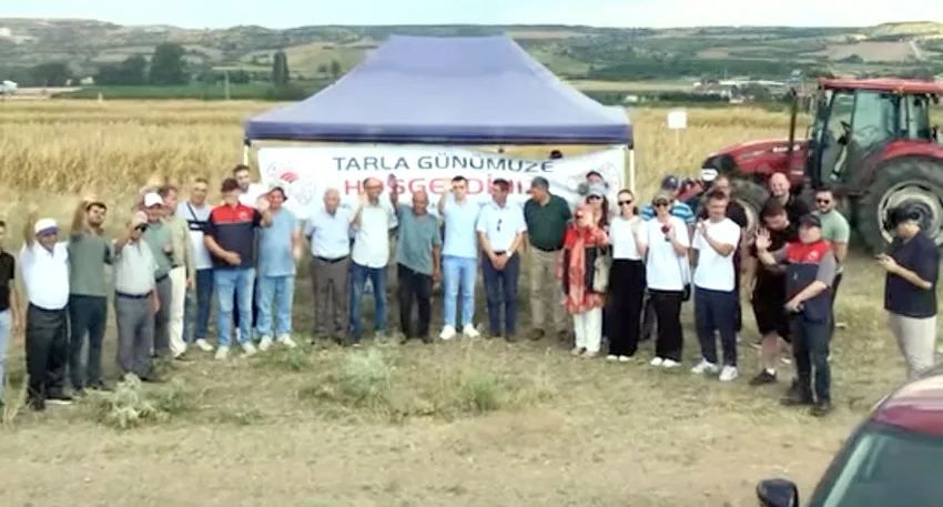 Kırklareli’nde deneme ekimi yapılan yerli yulaf çeşitleri hasat edildi