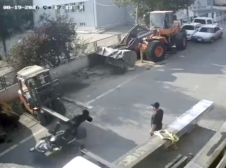 Tekirdağ’da yürekleri ağza getiren kaza