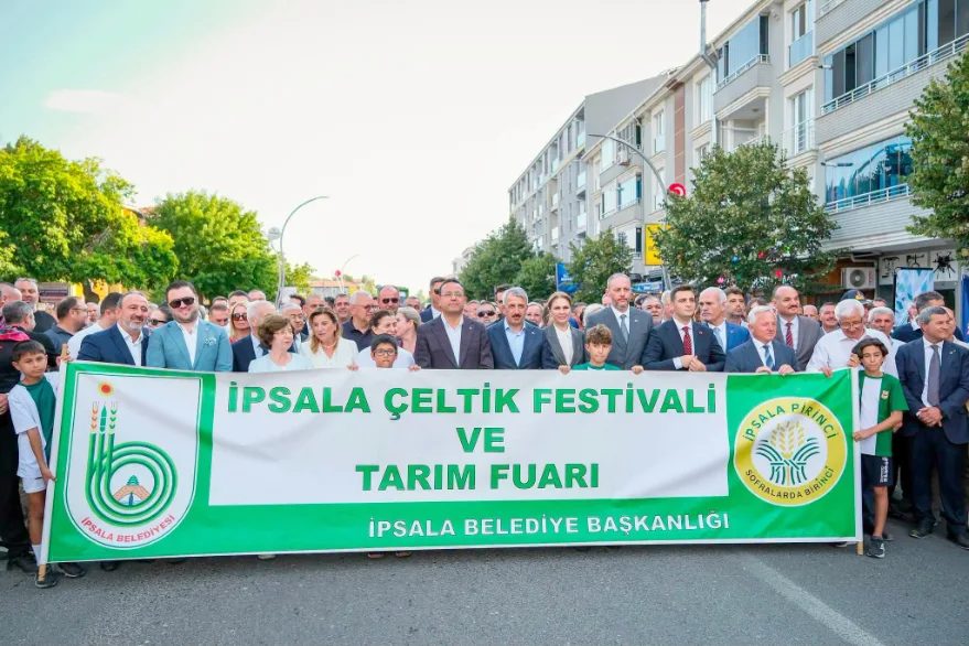 Çeltik diyarı İpsala’da festival coşkusu