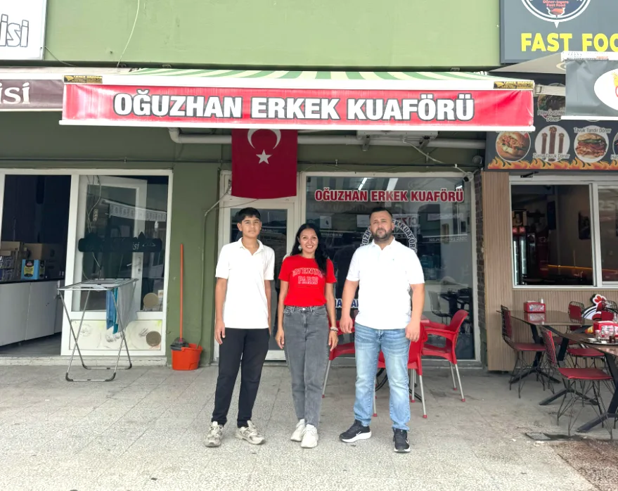Kocasinan’da öğrencilere saç kesim desteği