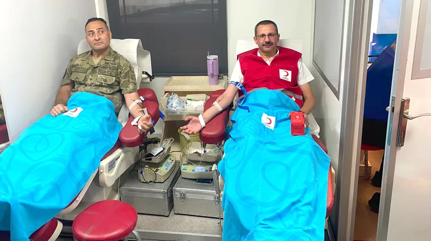 Pınarhisar’da kan bağışı kampanyası düzenlendi
