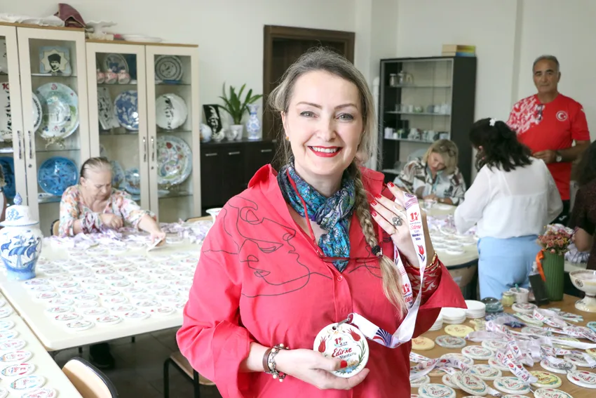 Edirne’nin simgeleri madalyalara işlendi