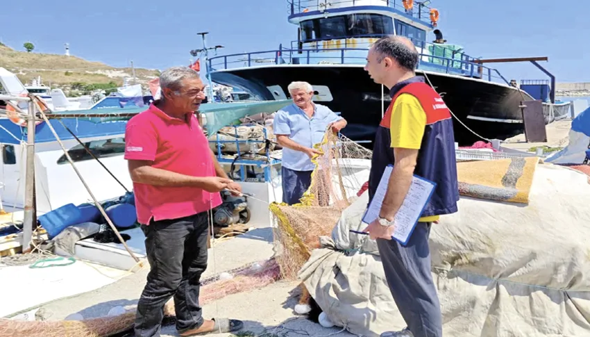 Kırklareli’nde su ürünleri denetimi yapıldı