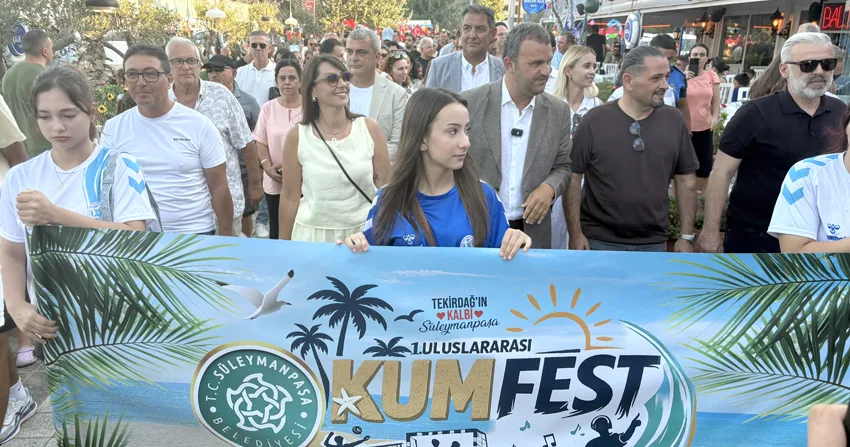 Tekirdağ’da KUMFEST kortej yürüyüşüyle başladı