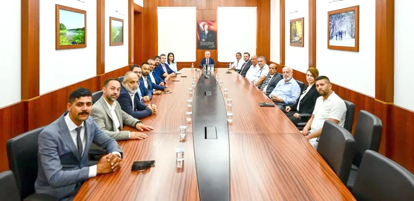 Kırklareli Valisi Turan, Roman sivil toplum kuruluşlarının temsilcilerini kabul etti