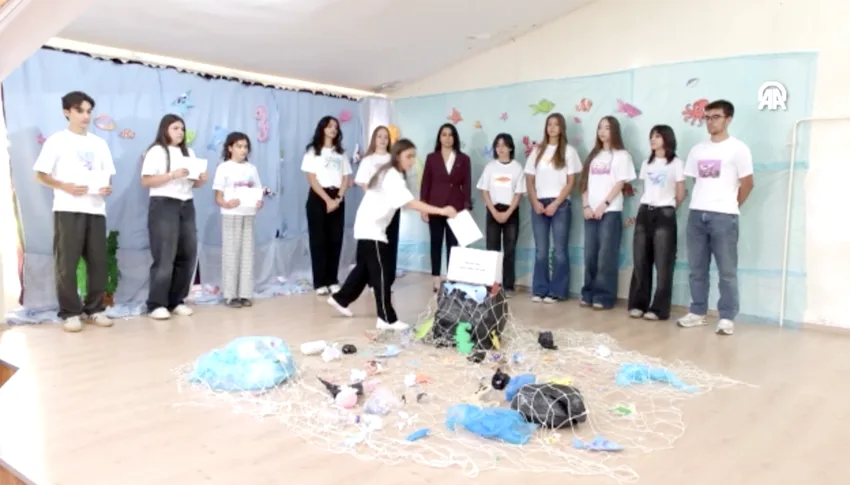 Kırklareli’nde çocuklardan “Sualtı Dünyasına Mektup” etkinliği