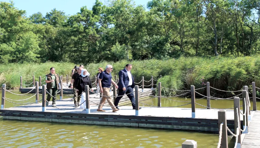 DKMP Bölge Müdürü Ulu, İğneada Longoz Ormanları’nda incelemede bulundu