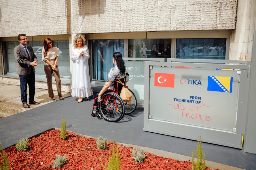 TİKA’dan Bosna Hersek’te sağlık hizmetlerine engelsiz erişim desteği