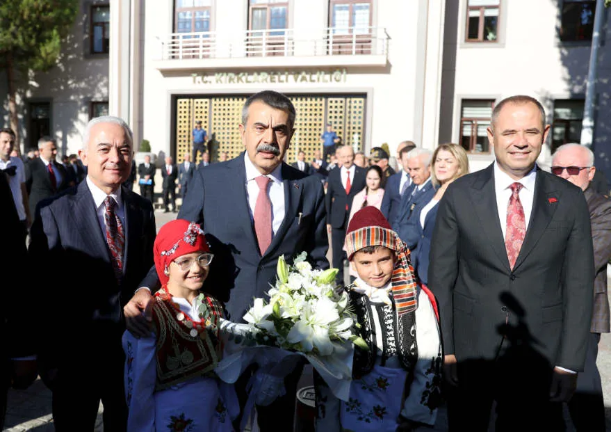 Milli Eğitim Bakanı Yusuf Tekin, Kırklareli Valiliği’nde konuştu