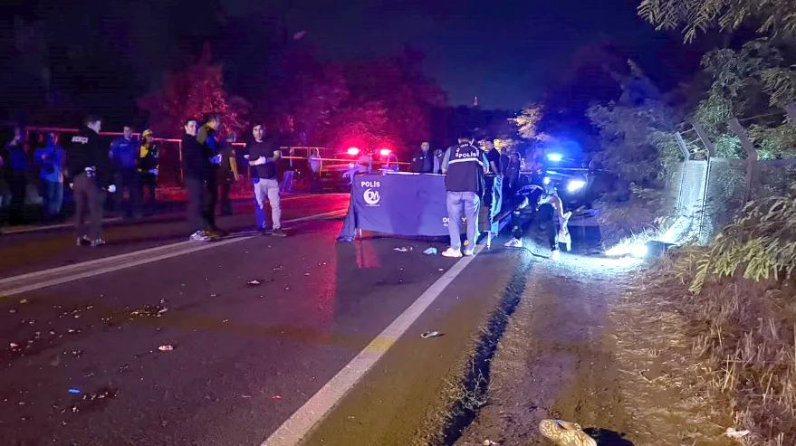 Tekirdağ’da devrilen motosikletin sürücüsü hayatını kaybetti