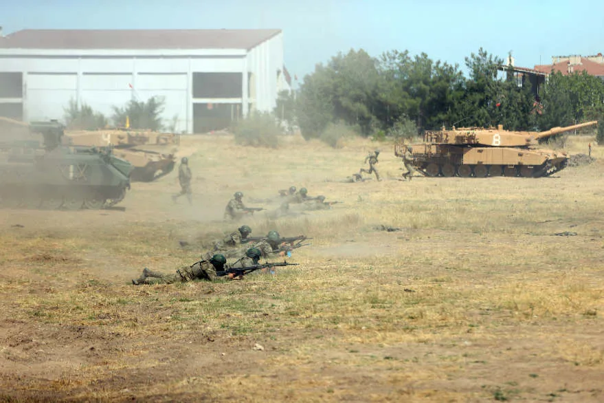 Kırklareli’nde nefes kesen tatbikat