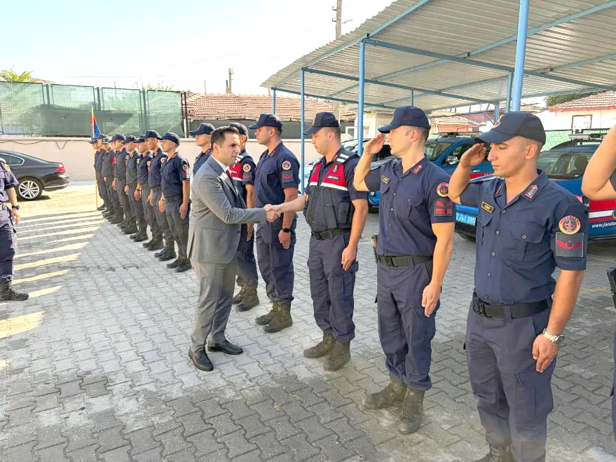 Lalapaşa Kaymakamı Çolak’tan güvenlik birimlerine ziyaret