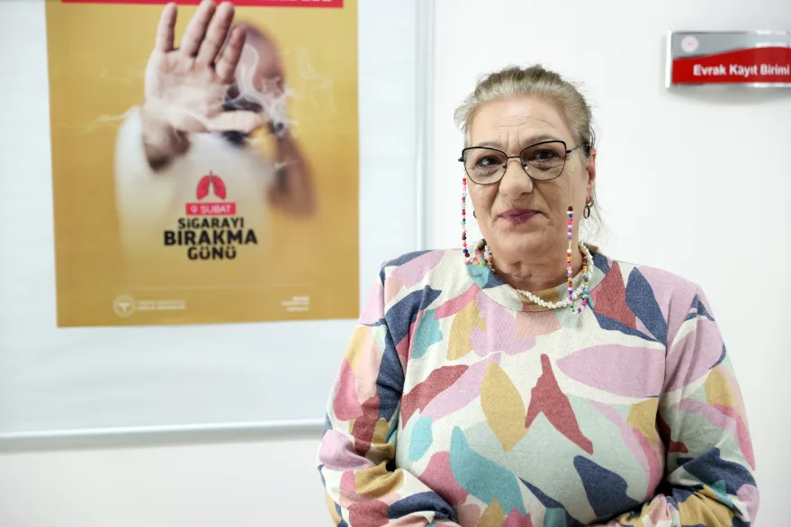 45 yıllık sigara bağımlılığından tedaviyle kurtuldu