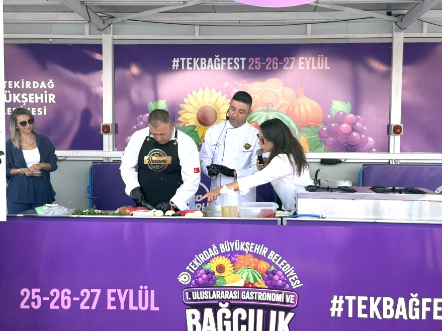 Tekirdağ’da uluslararası lezzet buluşması
