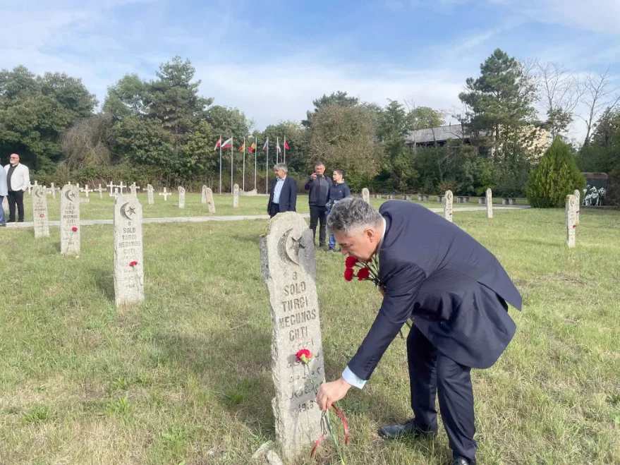Dobriç’te Türk şehitleri için dua