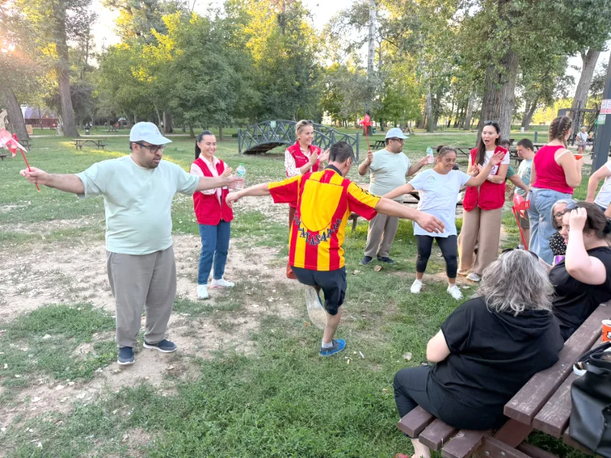 Engelli çocuklar Söğütlük’te doyasıya eğlendi