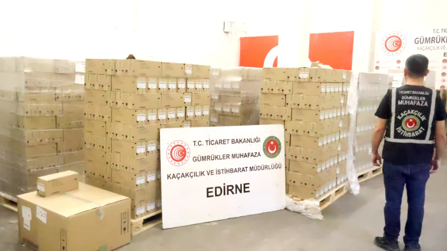 Kapıkule’de 10 milyon liralık kaçakçılık operasyonu