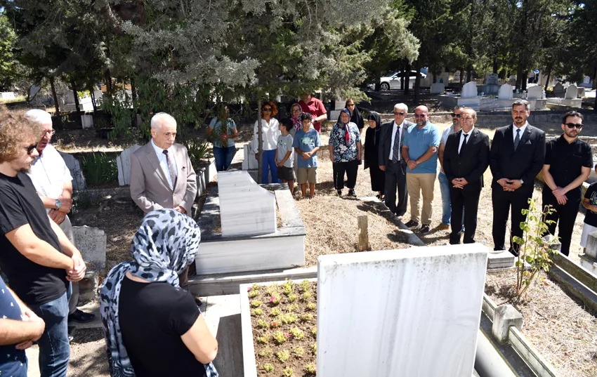 Rasim Ergene ve Harun Yalçın mezarları başında anıldı