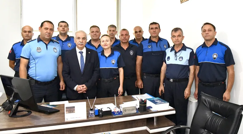 Başkan Özcan, zabıta personeliyle bir araya geldi