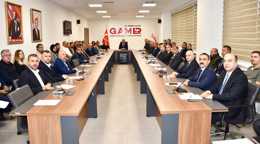 Tekirdağ’da İl Hayvanları Koruma Kurulu toplantısı gerçekleştirildi