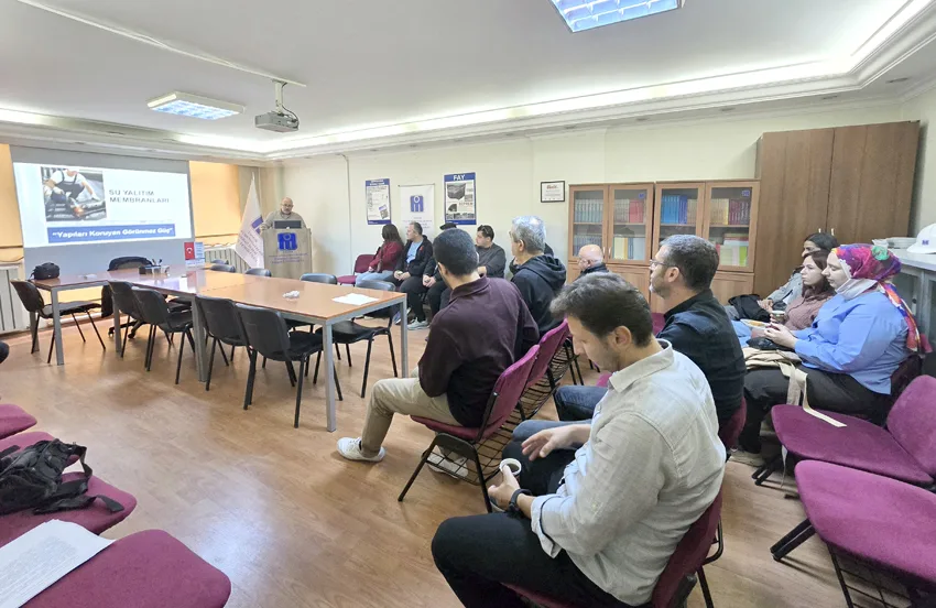 Yapı güvenliği ve su yalıtımı semineri düzenlendi