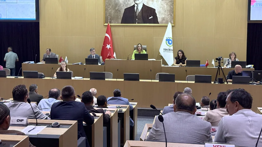 Tekirdağ Büyükşehir Belediyesi Meclisi toplandı