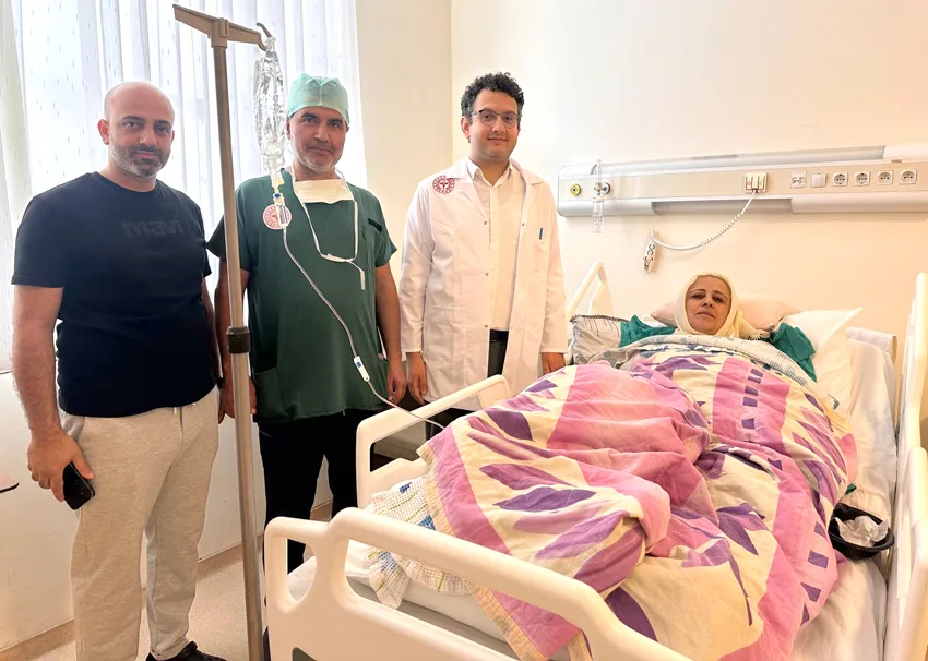 Tekirdağ’da total diz protezi ameliyatı olan 2 hasta sağlığına kavuştu