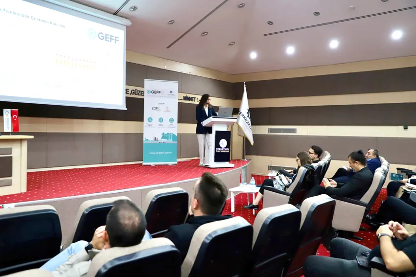 Çerkezköy TSO’da yeşil ekonomi finansman programı anlatıldı