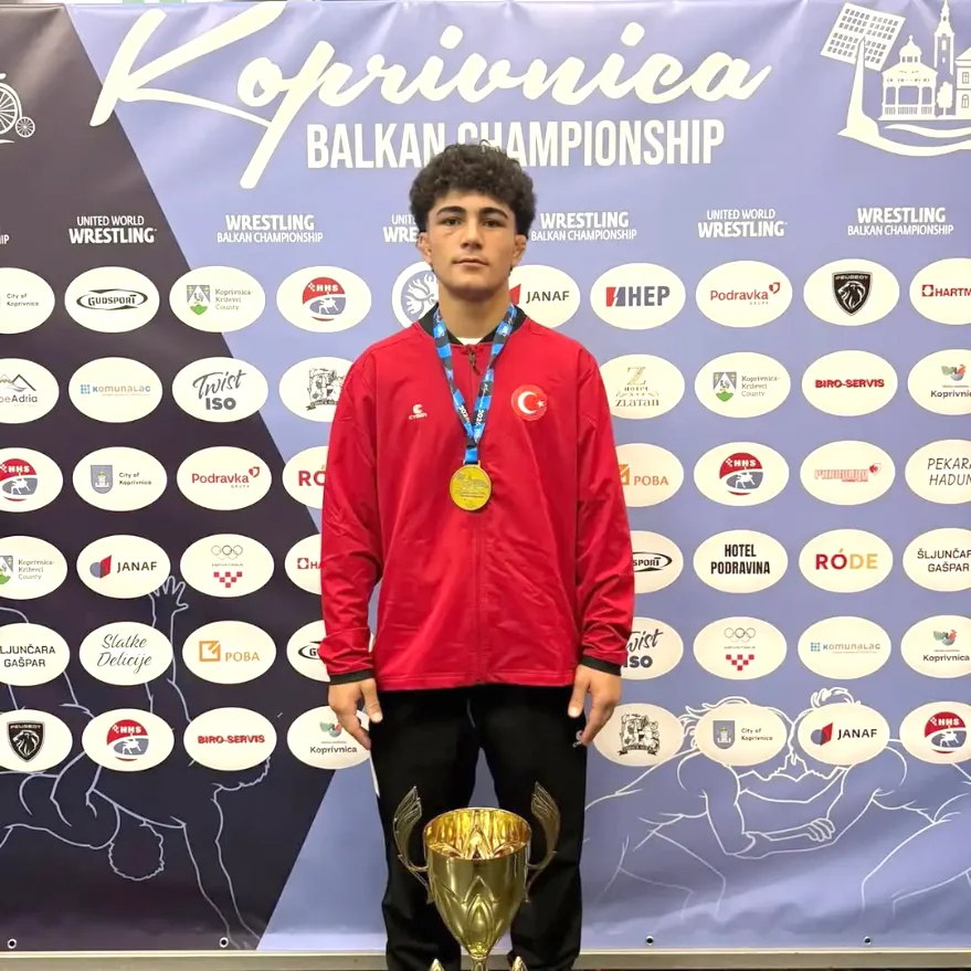 Ahmet Çiftçi Balkan Şampiyonu oldu