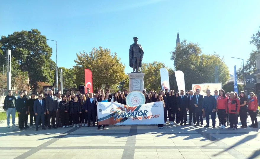 Edirne’de Amatör Spor Haftası törenle başladı