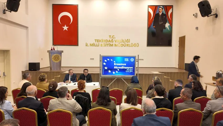 Tekirdağ’da Erasmus Okul Eğitimi Akreditasyonu Toplantısı yapıldı